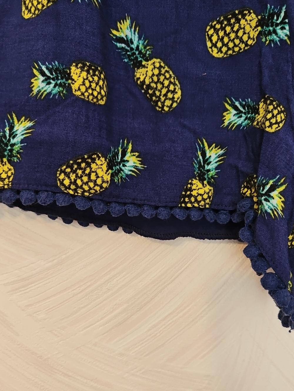 Pop-Art Pineapple Women’s Shorts - Picture 4 of 6